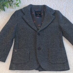 Mayoral 18M Gray Blazer Jacket EUC